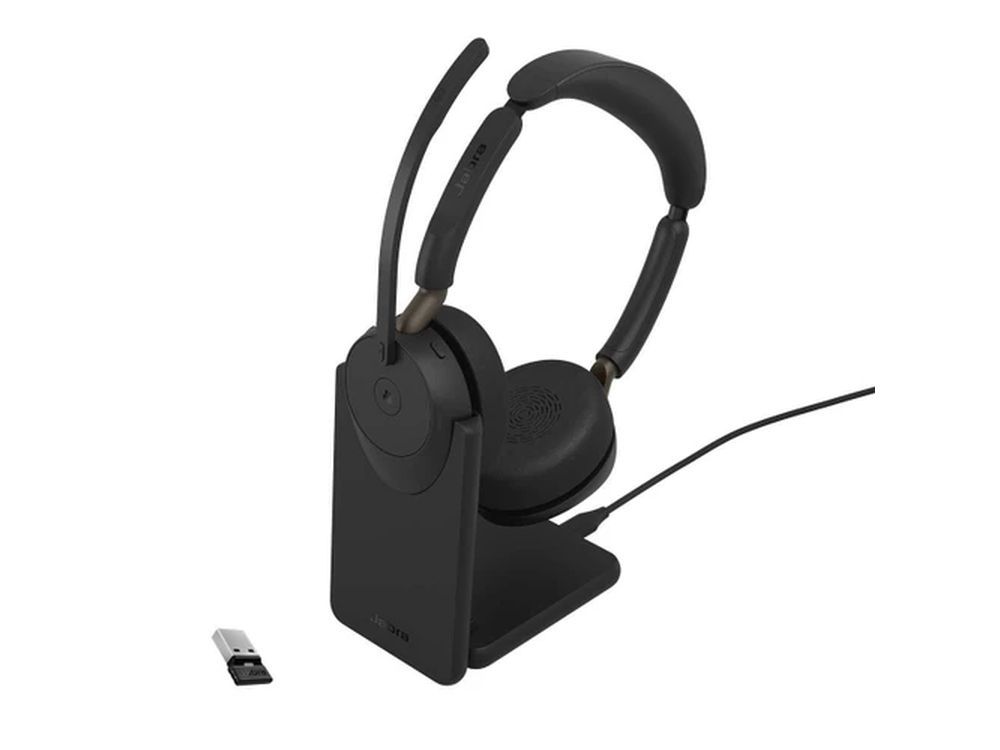 Afbeelding Jabra Evolve3 65 Mono, LINK 390a, MS, Stand