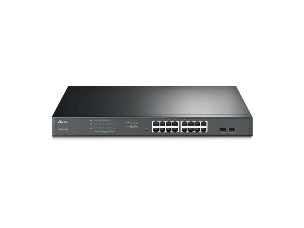 Afbeelding 18-Port Gigabit Easy Smart Switch with 16-Port PoE +