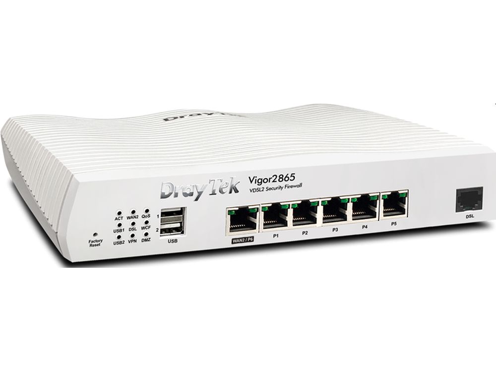 Afbeelding Vigor 2865 VDSL2  router  Annex A