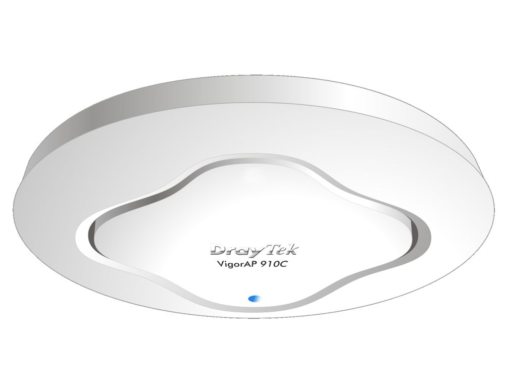 Afbeelding DrayTek VigorAP 912C, 802.11ac Wave 2 Dual-Band (2,4GHz + 5GHz) Ceiling Access Point