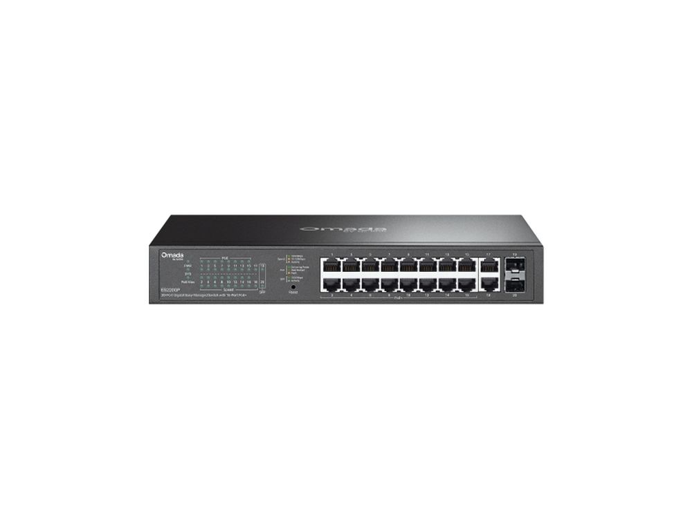 Afbeelding Omada 20-Port Gigabit Easy Managed Switch with 16-Port PoE+
