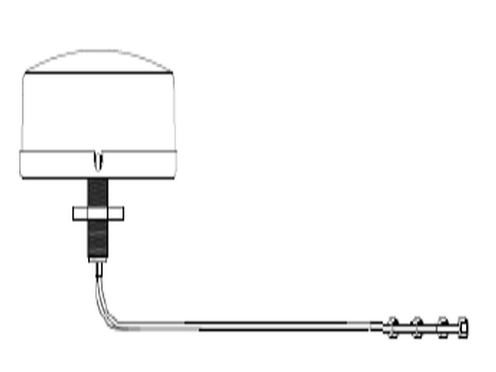 Afbeelding Dual band 2.4/5GHz, 4-element, Ceiling-mount , D owntilt omni-directional antenna