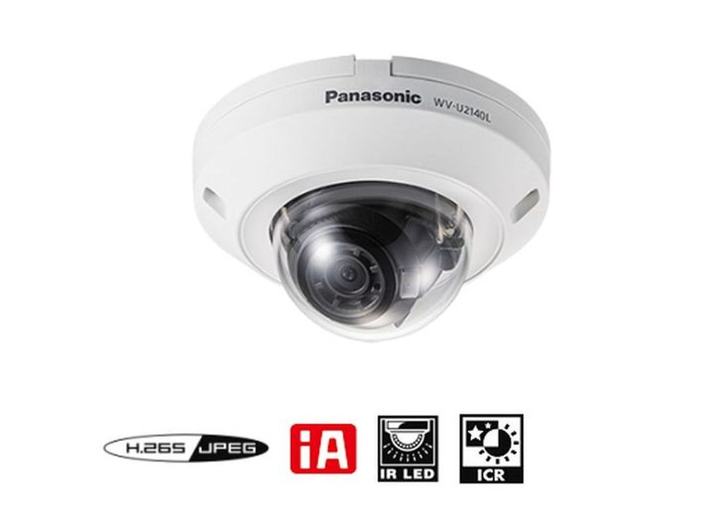 Afbeelding Full HD Dome camera outdoor IR LED 3.2 mm lens