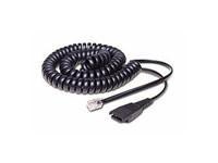Afbeelding QD Cord to RJ10, coiled, 0,5 - 2m standard-allocation