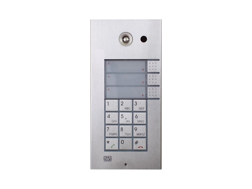 Afbeelding 2N Analog Vario intercom 3 buttons and keypad