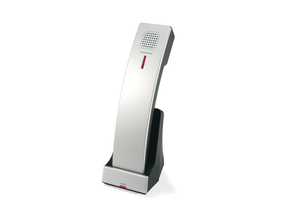 Afbeelding CTM-A242SDU Silver & Black 2-Line Contemporary Additional Cordless Handset