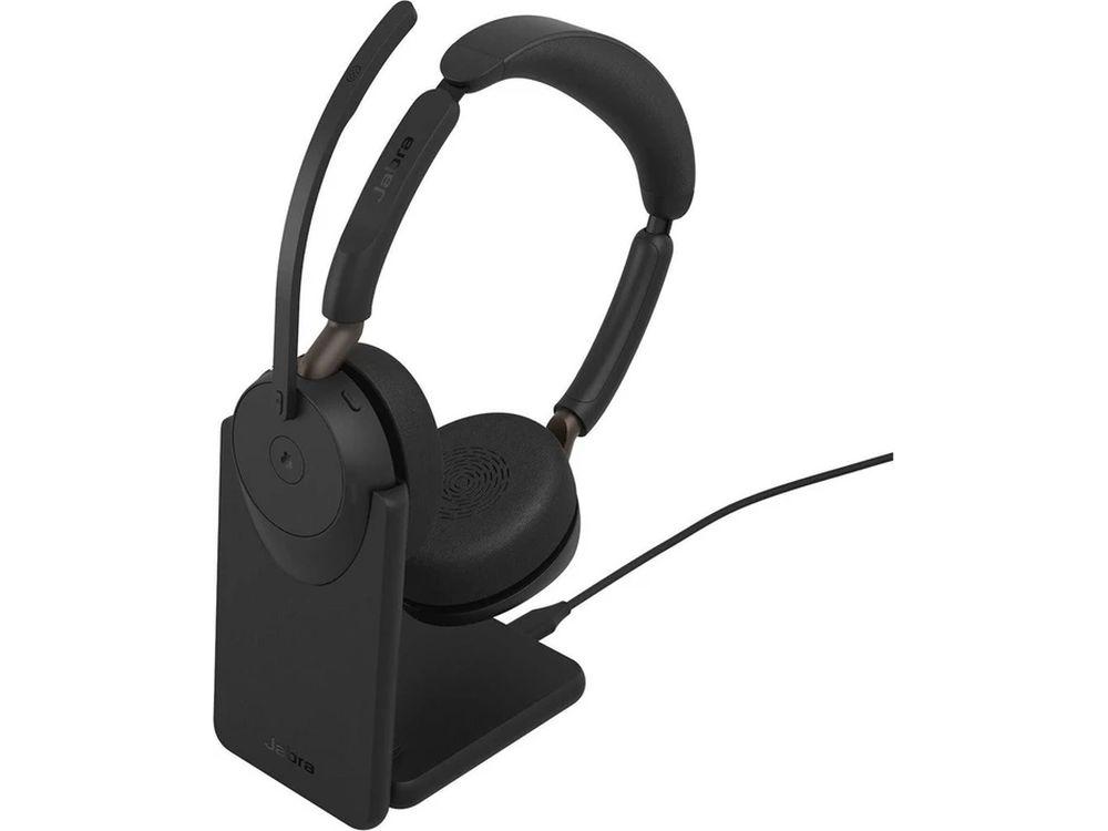 Afbeelding Jabra Evolve3 65 Stereo, LINK 390a, UC, Stand