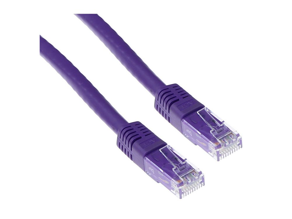 Afbeelding UTP patchcable purple 15 m