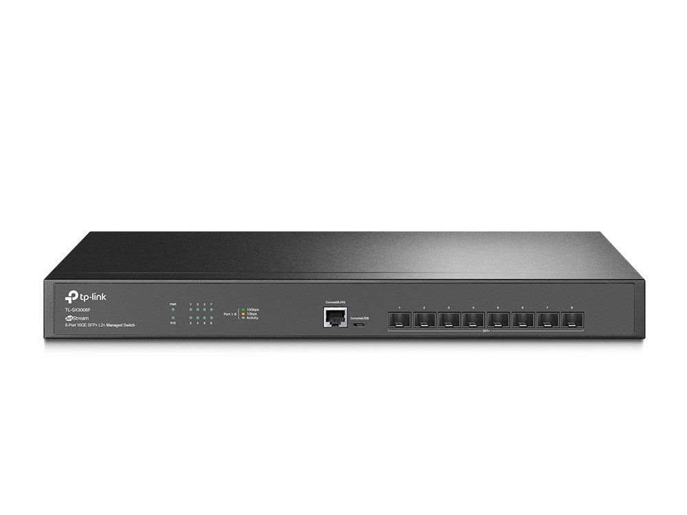 Afbeelding Omada - JetStream 8-Port 10GE SFP+ L2+ Managed Switch