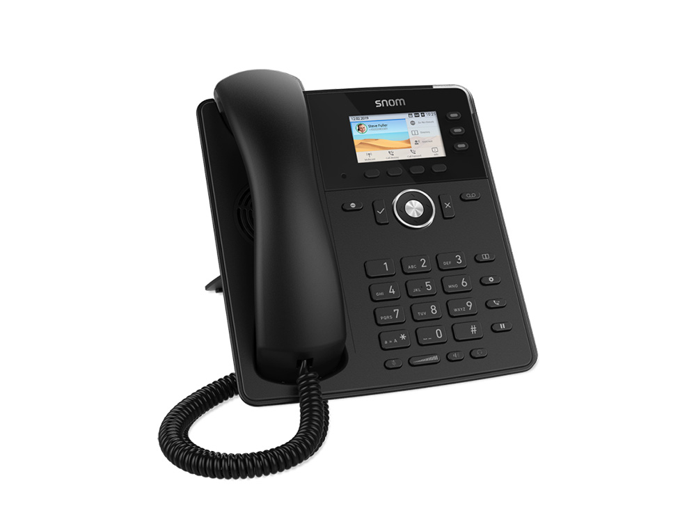 Afbeelding Global D717 Customized  Desk Telephone Black