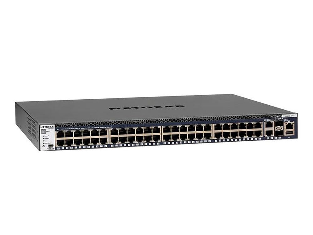 Afbeelding M4300-52G MANAGED SWITCH Vanaf 4-7-2022 weer in productie bij Netgear