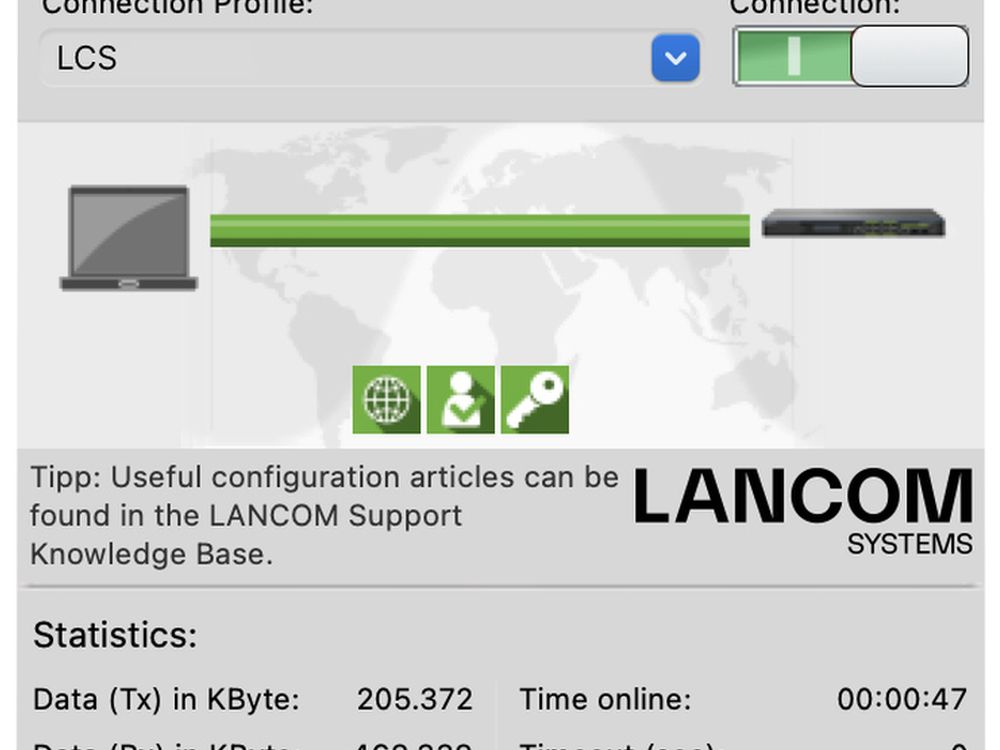 Afbeelding LANCOM Upgrade Advanced VPN Client (MAC, Bulk 10)