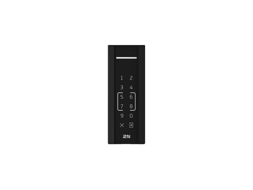 Afbeelding 2N® Access Unit M Touch keypad & RFID - 125kHz 13.56MHz, NFC, PICard compatible