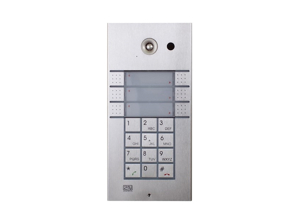 Afbeelding 2N Analog Vario intercom 3x2 buttons and keypad