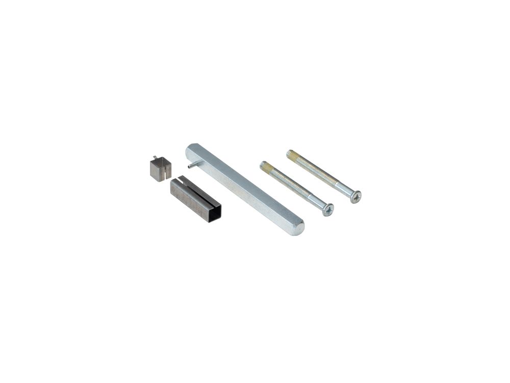 Afbeelding 2N Fortis Handle - Spindle with screws set 7mm, 57 - 65mm