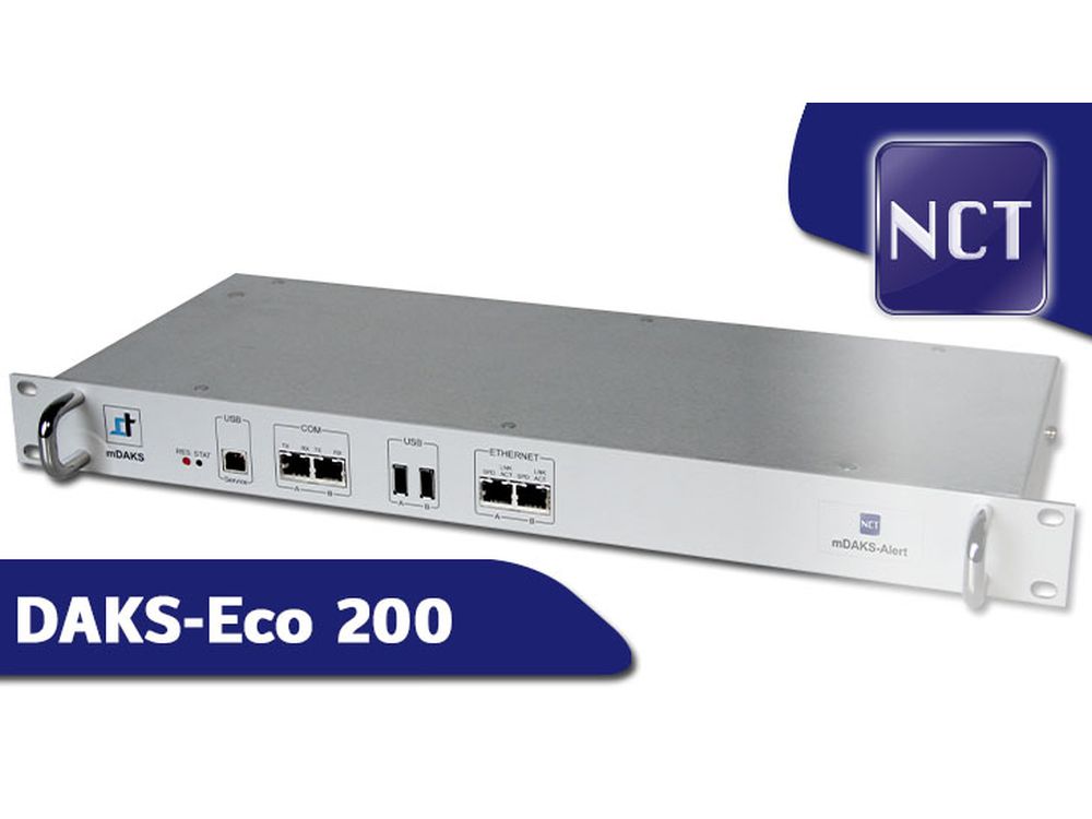 Afbeelding DAKS-Eco 200 V2.10 Standaard Pakket  met 4 kanalen VoIP