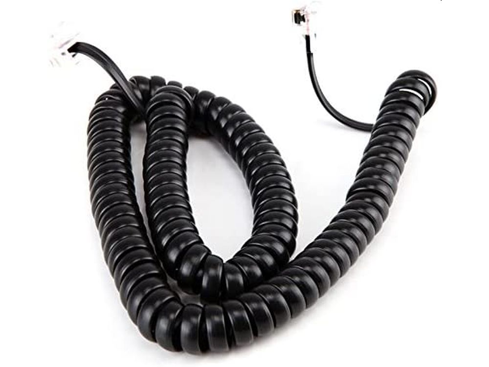 Afbeelding Handset cord DP35/55 black