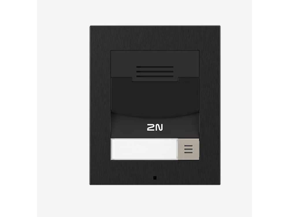 Afbeelding 2N IP Solo inbouw intercom zonder camera (zwart)