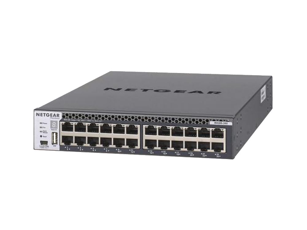 Afbeelding M4300-24X MANAGED SWITCH Vanaf 4-7-2022 weer in productie bij Netgear