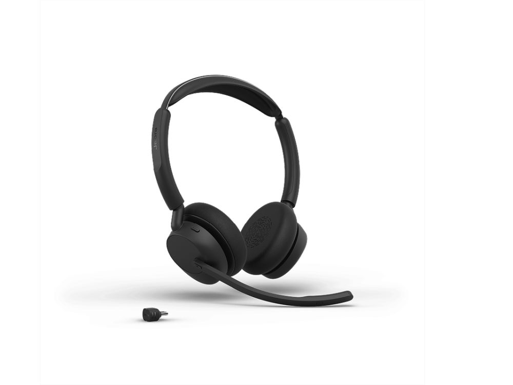 Afbeelding Jabra Evolve3 45 Stereo, LINK 390c, UC, Stand