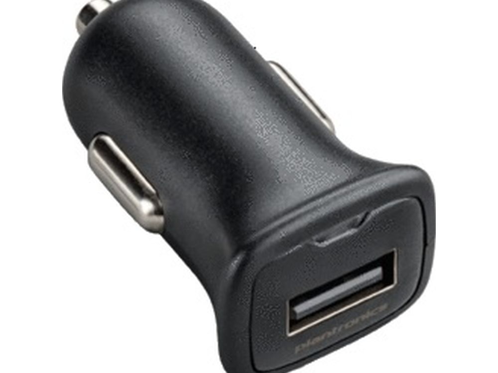Afbeelding Vehicle charging adapter male micro-USB, black for Voyager Edge